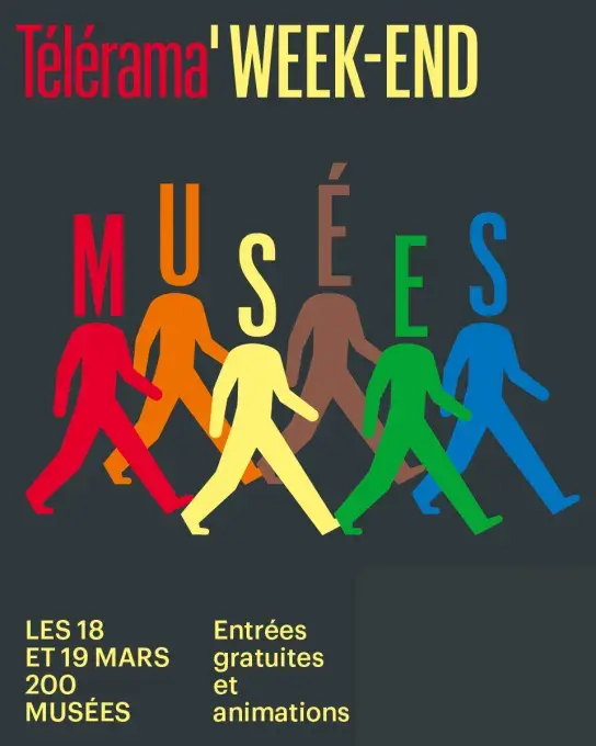 Affiche Télérama'Week-end