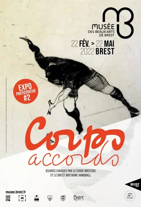 Affiche de l'exposition Corps Accords