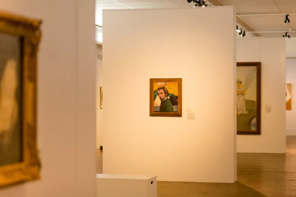 Vue des galeries du rez-de-chaussée du musée des Beaux-Arts