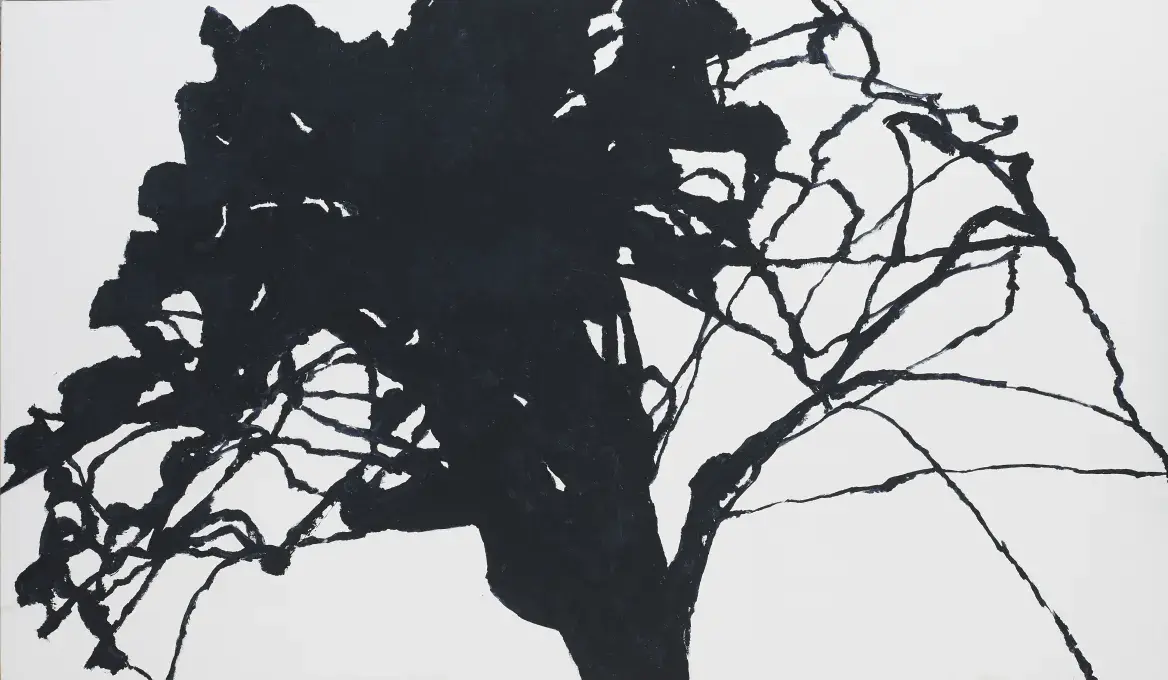 Alexandre HOLLAN, La Grande Roue, 2011, acrylique sur toile, collection musée des Beaux-Arts de Brest