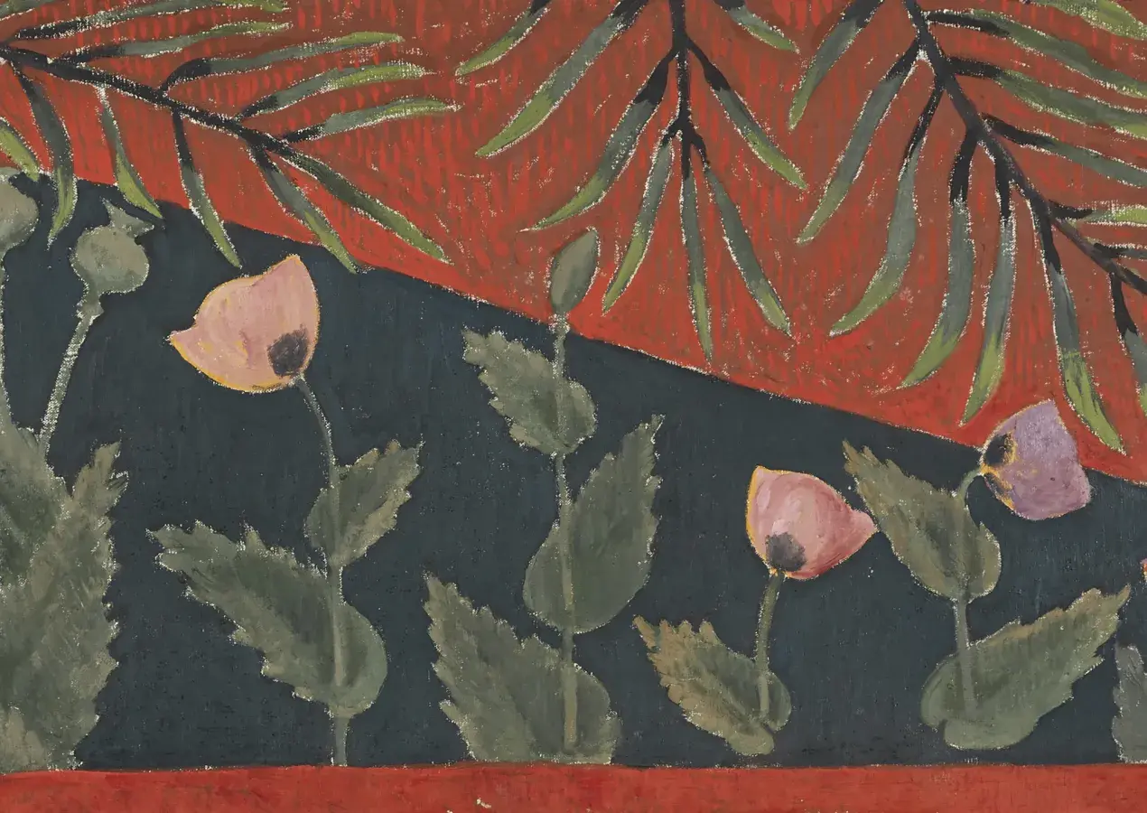 Paul SÉRUSIER, Les Fées aux balles d’or, 1912, huile sur toile et huile sur papier marouflé sur toile, collection musée des Beaux-Arts de Brest