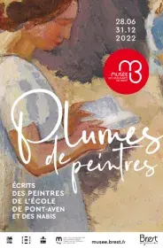 Affiche de l'exposition Plumes de peintres