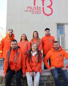 Les volontaires du Centre de Formation et d’Intervention de la SNSM de Brest 