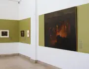 Vue de l'exposition Charles Cottet. Au pays d'Ouessant © Musée des Beaux-Arts de Brest