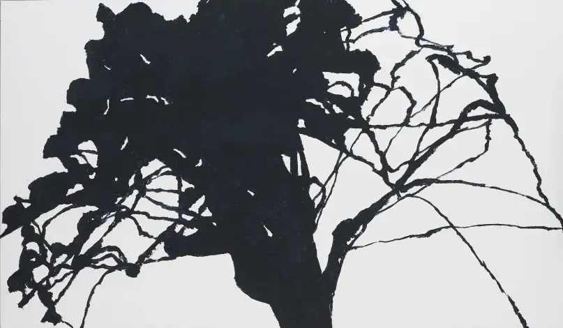 Alexandre HOLLAN, La Grande Roue, 2011, acrylique sur toile, collection musée des Beaux-Arts de Brest