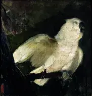 Édouard MANET, Deux perroquets, 19e siècle, huile sur toile, collection musée des Beaux-Arts de Brest