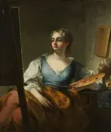 Jean RAOUX, Allégorie de la peinture, vers 1732, huile sur toile, collection musée des Beaux-Arts de Brest