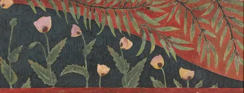 Paul SÉRUSIER, Les Fées aux balles d’or, 1912, huile sur toile et huile sur papier marouflé sur toile, collection musée des Beaux-Arts de Brest
