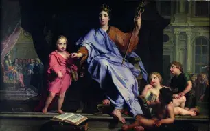 René-Antoine HOUASSE, Allégorie de l’Éloquence, 17e siècle, collection musée des Beaux-Arts de Brest