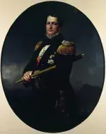 Franz KRÜGER, Portrait du prince Adalbert de Prusse, vers 1854, huile sur toile, Dépôt du musée du Louvre