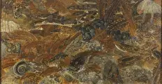 Mathurin MÉHEUT, Faune des mers, 1931, huile sur toile, collection musée des Beaux-Arts de Brest