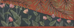 Paul SÉRUSIER, Les Fées aux balles d’or, 1912, huile sur toile et huile sur papier marouflé sur toile, collection musée des Beaux-Arts de Brest