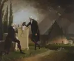 Jacques SABLET, Élégie romaine, 1791, huile sur toile, collection musée des Beaux-Arts de Brest