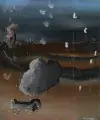 Yves TANGUY, Quand on me fusillera, 1927, huile sur toile, collection musée des Beaux-Arts de Brest