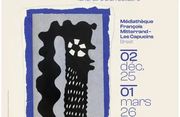 Affiche de l'exposition consacrée à l'artiste Jan Krizek