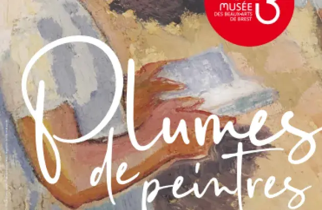 Affiche de l'exposition Plumes de peintres