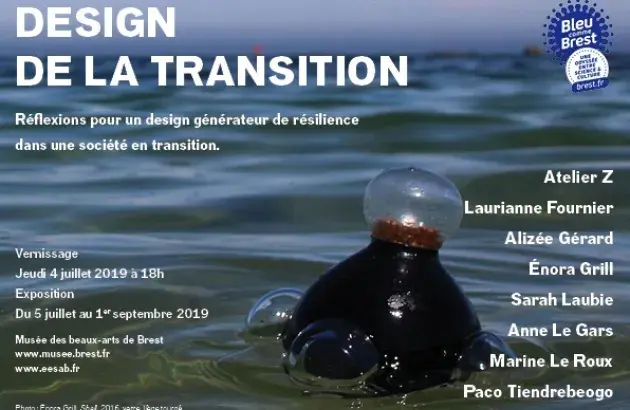 Exposition Design de la transition, Bleu comme Brest